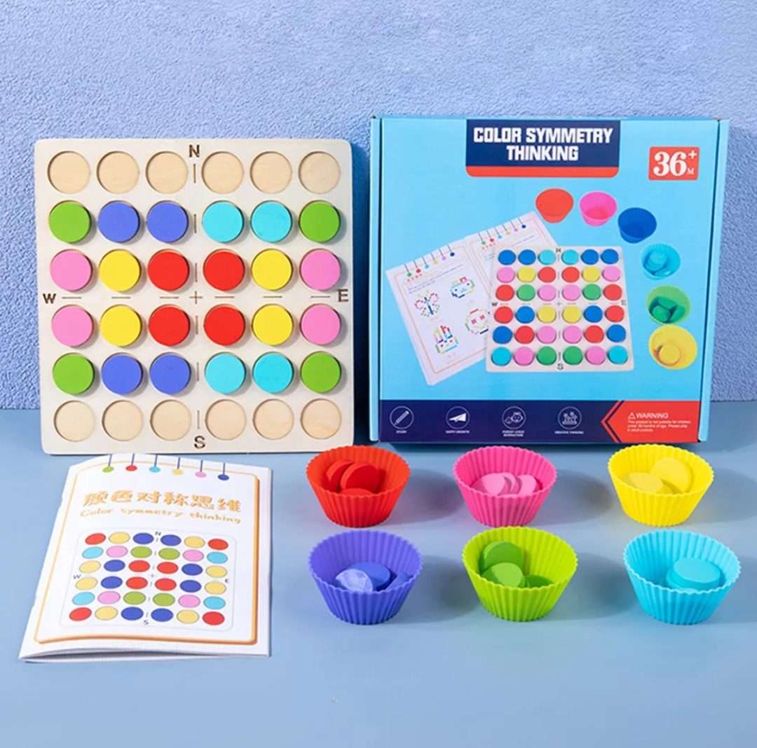 Colour symmetry Thinking Game