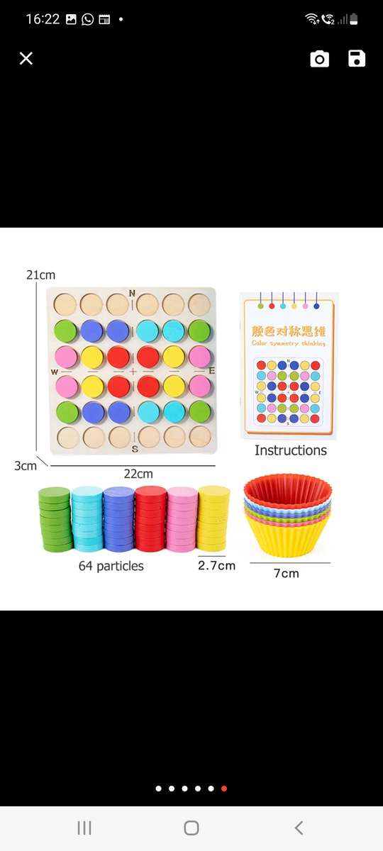 Colour symmetry Thinking Game