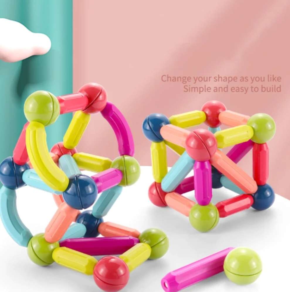 Magnetic Sticks 64 piece