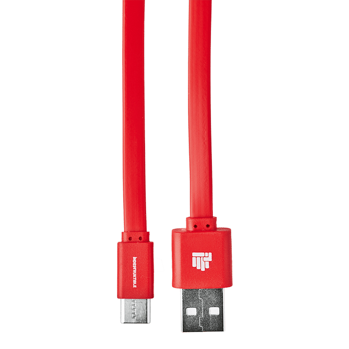 IND 1.2m Flat Type C Charger Cable