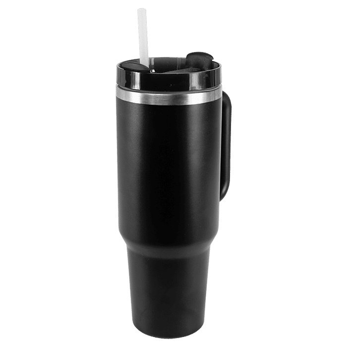 1.2L Double Walled Travel Mug with Straw