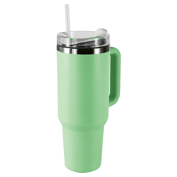 1.2L Double Walled Travel Mug with Straw