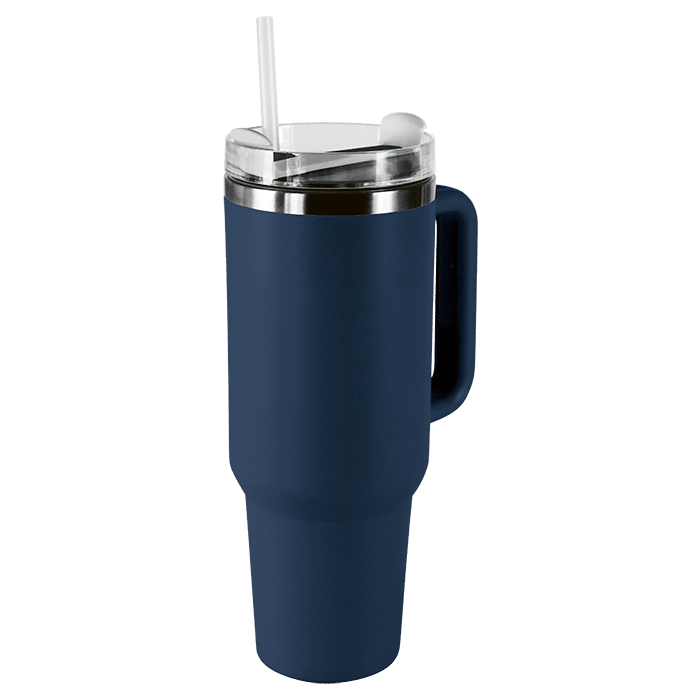 1.2L Double Walled Travel Mug with Straw
