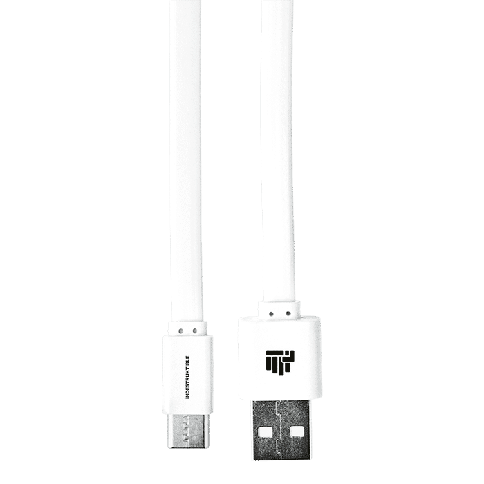 IND 1.2m Flat Type C Charger Cable