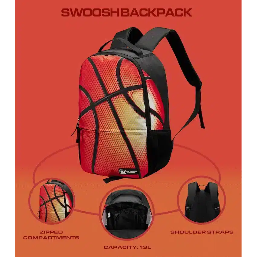 Quest Swoosh Backpack Black
