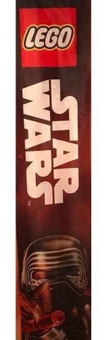 Lego (U) ~ Display Flag Cloth Star Wars Kylo Ren~