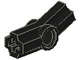 Black Technic, Axle and Pin Connector Angled #3 - 157.5 degrees