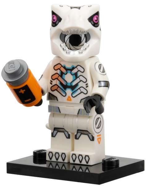 Lego (N) ~ Robot T. rex Series 29 (Complete Set with Stand and Accessories)