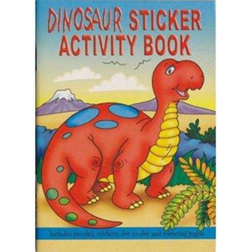 Dinosaur sticker activity book