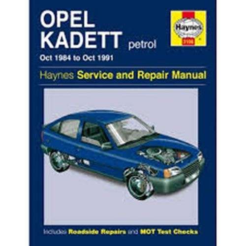 Opel Kadett petrol Service & Repair manual