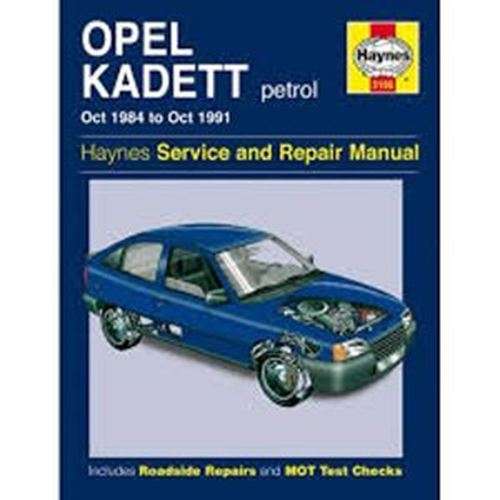 Opel Kadett Petrol Service & Repair -  Haynes