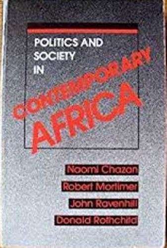 Politics and Society in Contemporary Africa