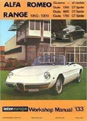 Workshop Manual for Alfa Romeo Giulietta 1959-1969