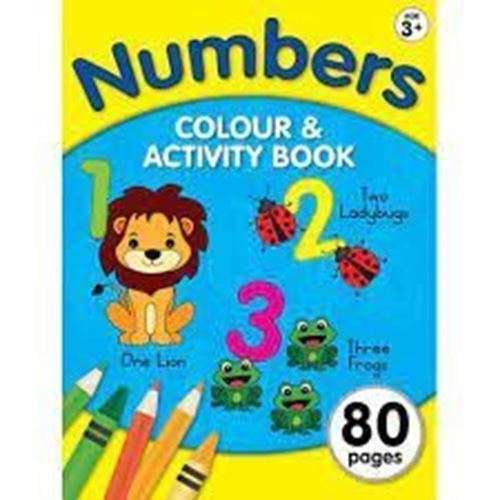 Butterfly Numbers Colour & Activity Book