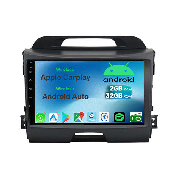 KIA Sportage 2010 to 2015 Android GPS Navigation Bluetooth Radio With Carplay