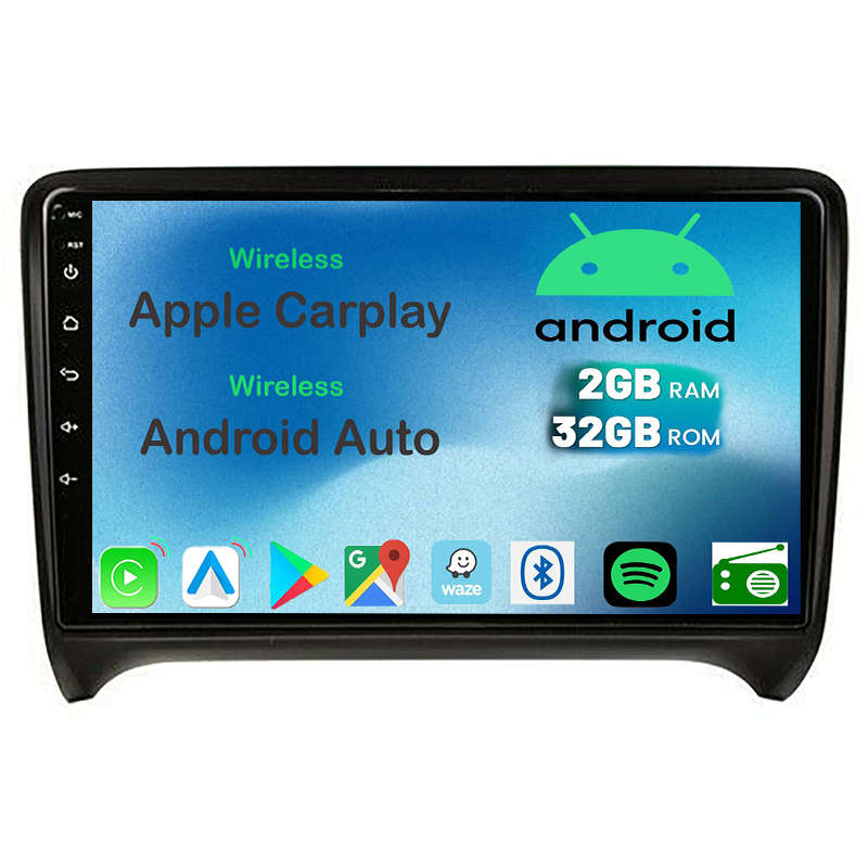Audi TT 2006 to 2014 Android GPS Navigation Bluetooth Radio With Carplay