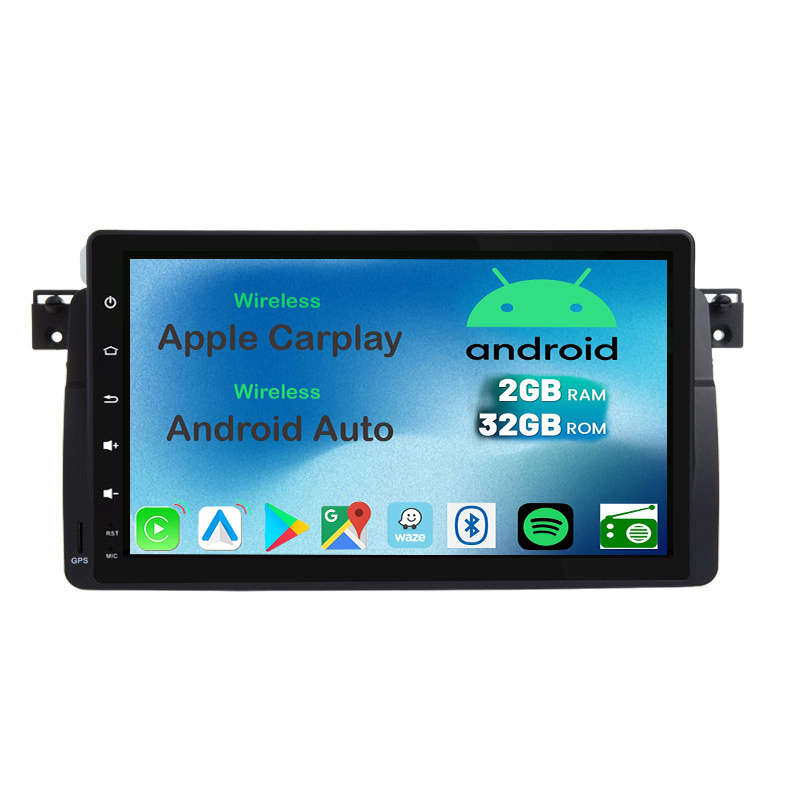 BMW 3 Series E46 1997 to 2006 Android GPS Navigation Bluetooth USB Radio With Carplay SYSTEM