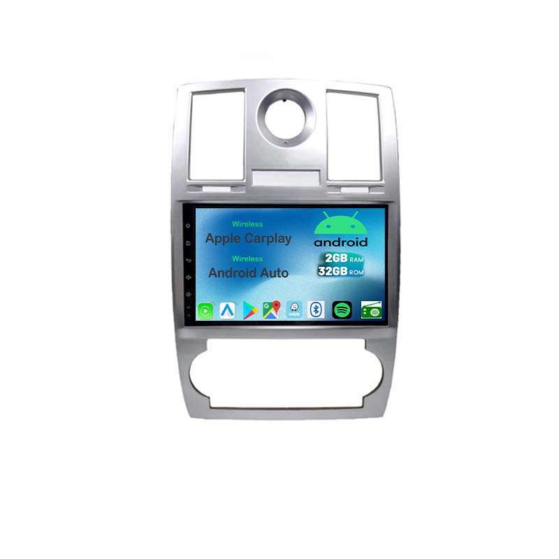 Jeep Chrysler 300C 2005 to 2007 Android GPS Navigation Bluetooth Radio Unit with Carplay
