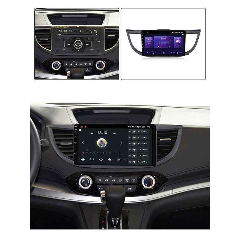 Honda CR-V 2013  2017 CRV Android GPS Navigation Bluetooth Radio Unit with Carplay