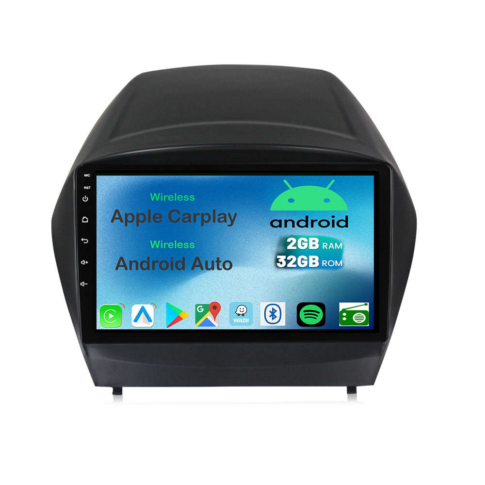 Hyundai Santa Fe IX35 2009  2015 Android Touch Screen 9 inch GPS Navigation Radio Unit with Ca...