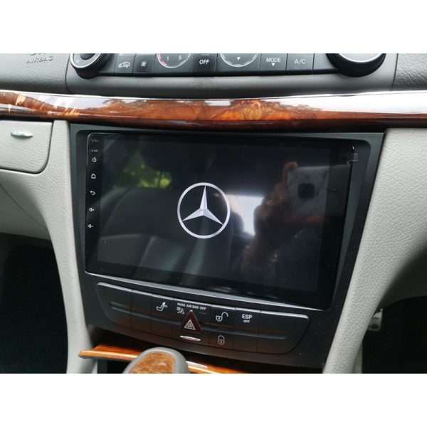 Mercedes Benz W211 E-Class 2002 to 2010 GPS Bluetooth Navigation Radio With Carplay