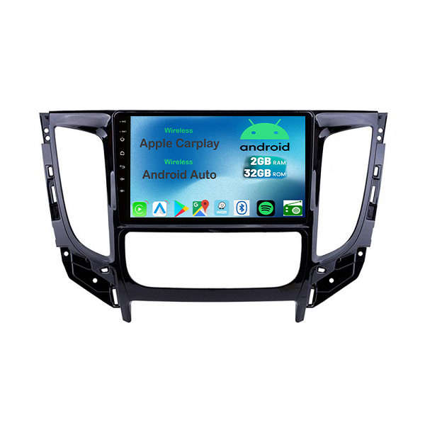 Mitsubishi Triton Fiat Fullback 2017 to 2024 Android GPS Navigation Bluetooth Radio With Carplay