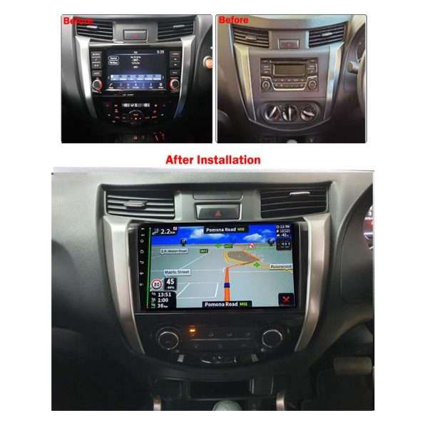 Nissan Navara 2016  2022 High Spec Android GPS Navigation Radio Unit with Carplay