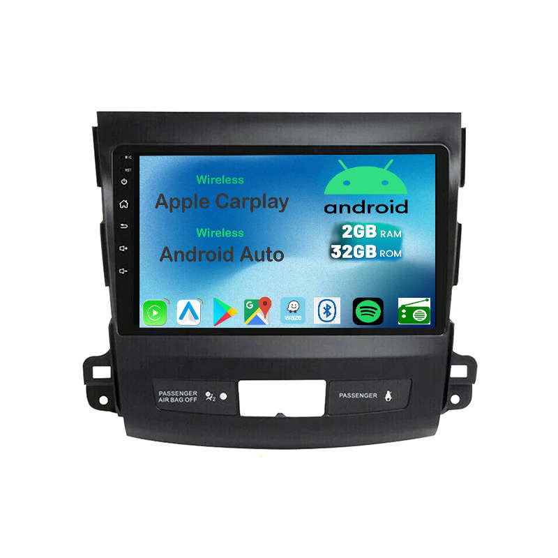 Mitsubishi Outlander 2007  2013 GPS Navigation Bluetooth Radio Unit With Carplay
