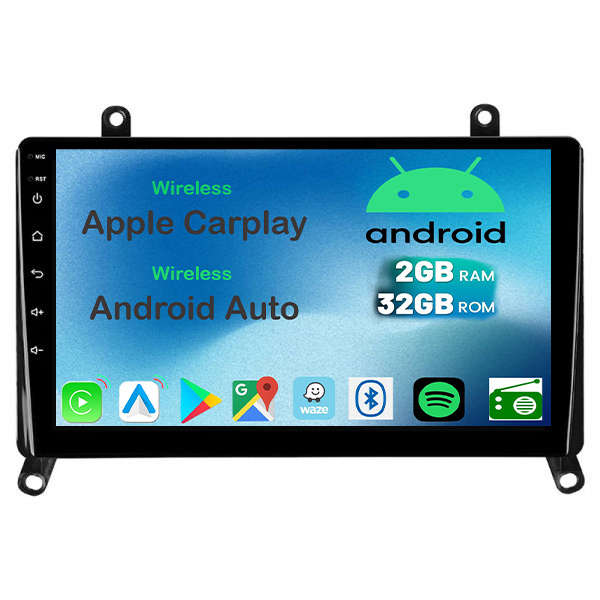 Android GPS Navigation Radio With Carplay for Toyota Quantum 2019 to 2025