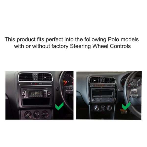 Volkswagen VW Polo 6 2010 to 2014 Android GPS Navigation Bluetooth Radio with Carplay