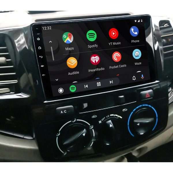 Toyota Hilux 2006 to 2010 Manual Aircon Android GPS Navigation Radio with Carplay