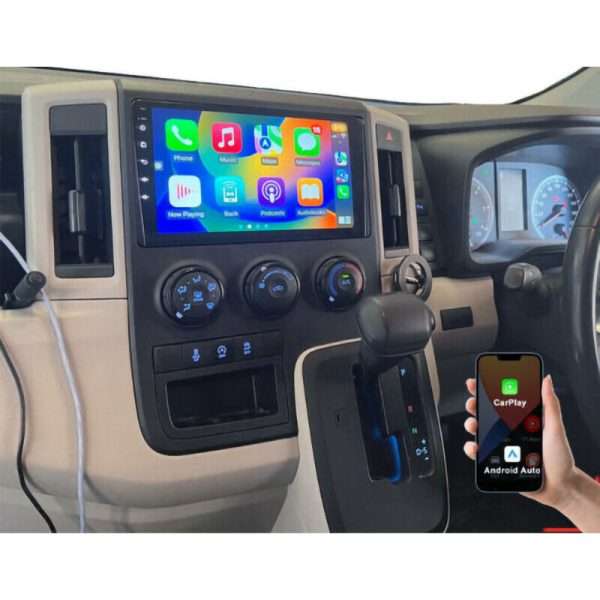 Android GPS Navigation Radio With Carplay for Toyota Quantum 2019 to 2025