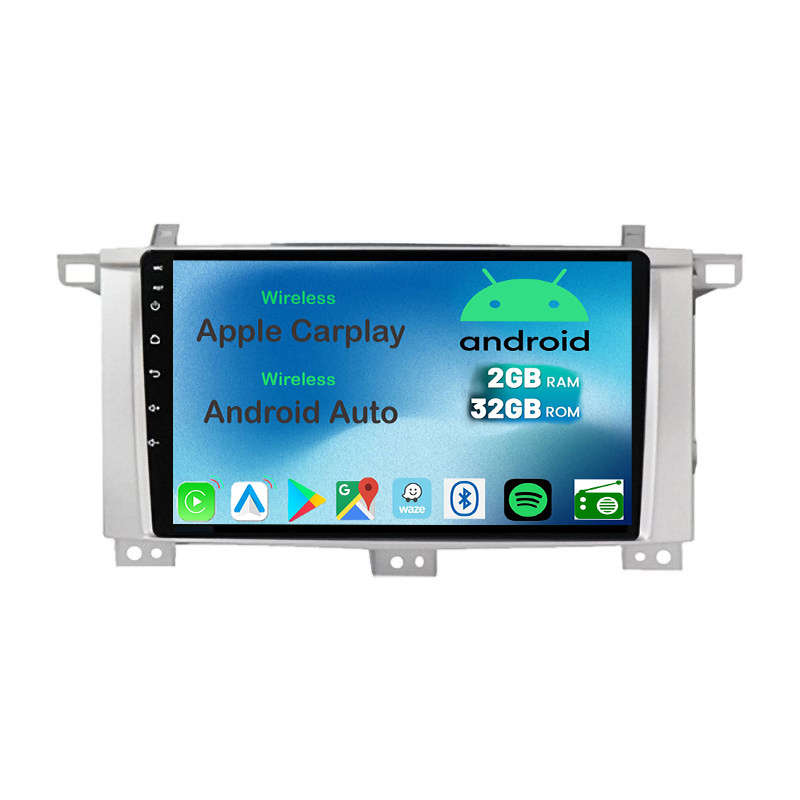 Toyota Land Cruiser 100 2003  2008 Android GPS Navigation Bluetooth Radio with Carplay