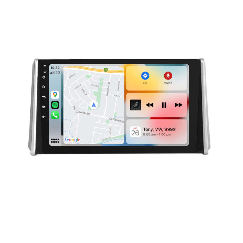 Android GPS Navigation With Wireless Carplay for Toyota Rav4 2019 to 2023