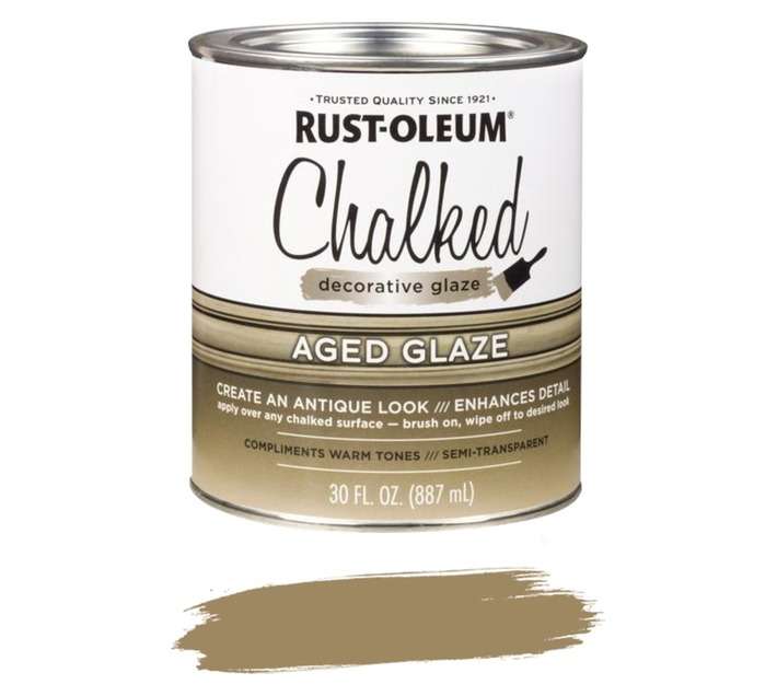 Rust-Oleum Chalked Decorative Glaze - Aged (887ml)