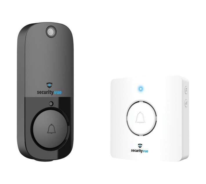 Smarthome SVSDC Wi-Fi Door Chime and Camera - White/Black