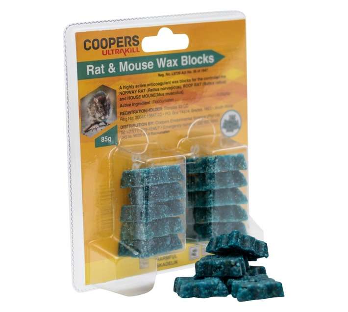 Coopers Ultrakill Rat and Mouse Wax Blocks (85g)