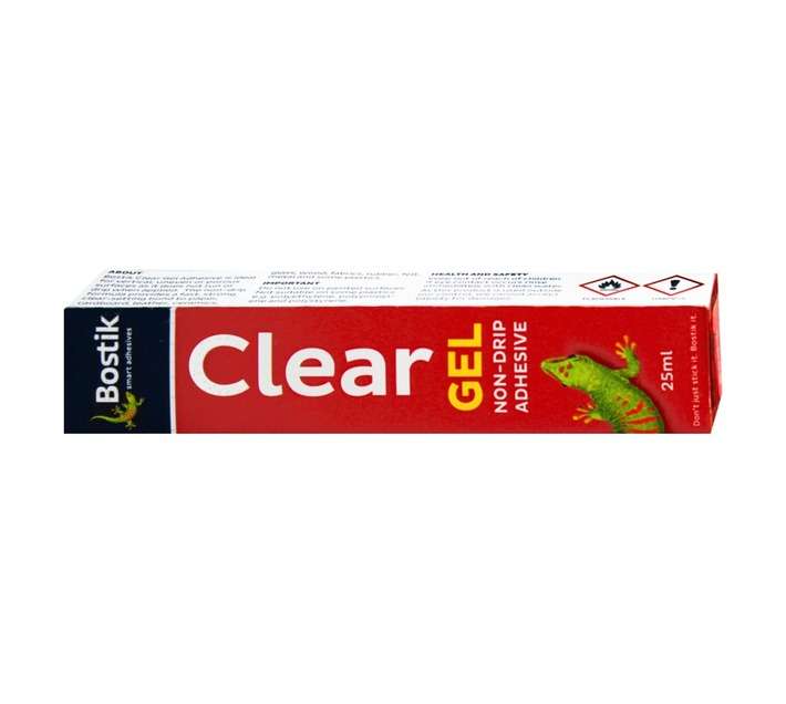 Bostik Adhesive Gel - Clear (25ml)