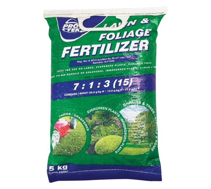 Protek Lawn and Foliage Fertiliser (5kg)