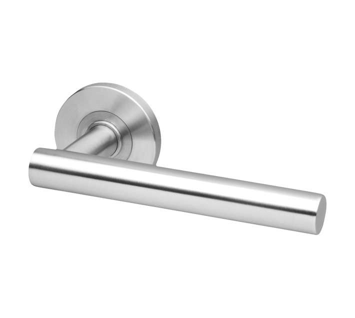Dortello Bodo Tube Lever Handle with Keyhole Escutcheon