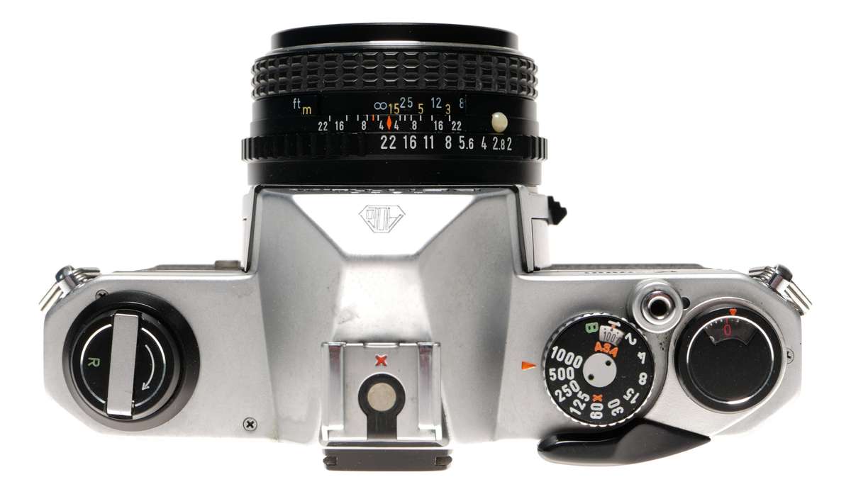 Pentax K1000 35mm SLR Camera with 50mm Lens filters