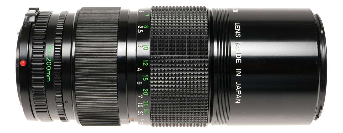 Canon FD 80-200mm f/4 Zoom Lens