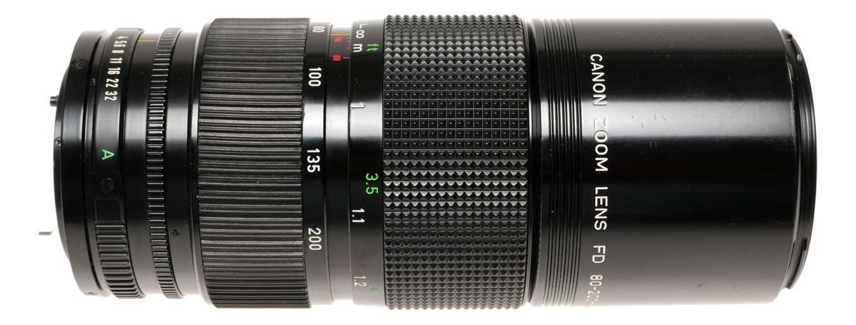 Canon FD 80-200mm f/4 Zoom Lens