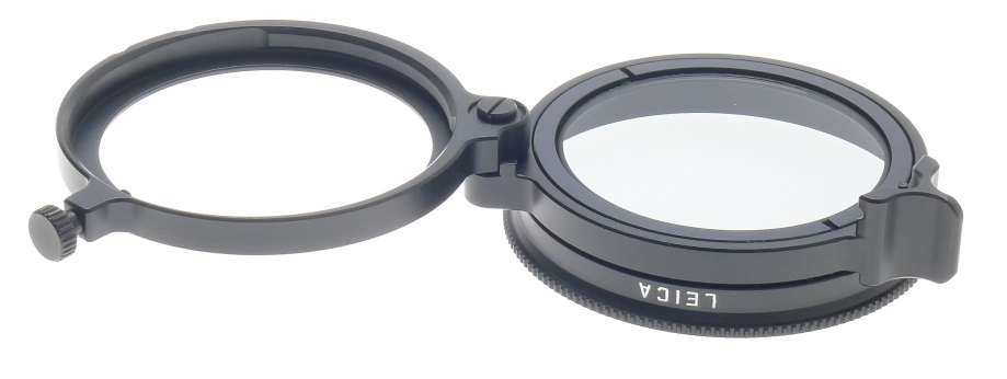 LEICA 13356 UNIVERSAL SWING OUT POLARIZING POL FILTER M CASE E39 E46 ADAPTER