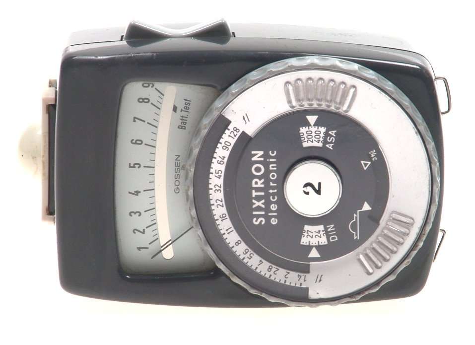 GOSSEN SIXTRON ELECTRONIC LIGHT EXPOSURE METER MANUAL