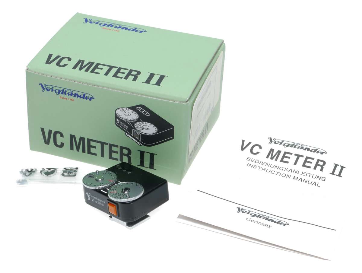 Voigtlander VC Meter II light exposure meter boxed