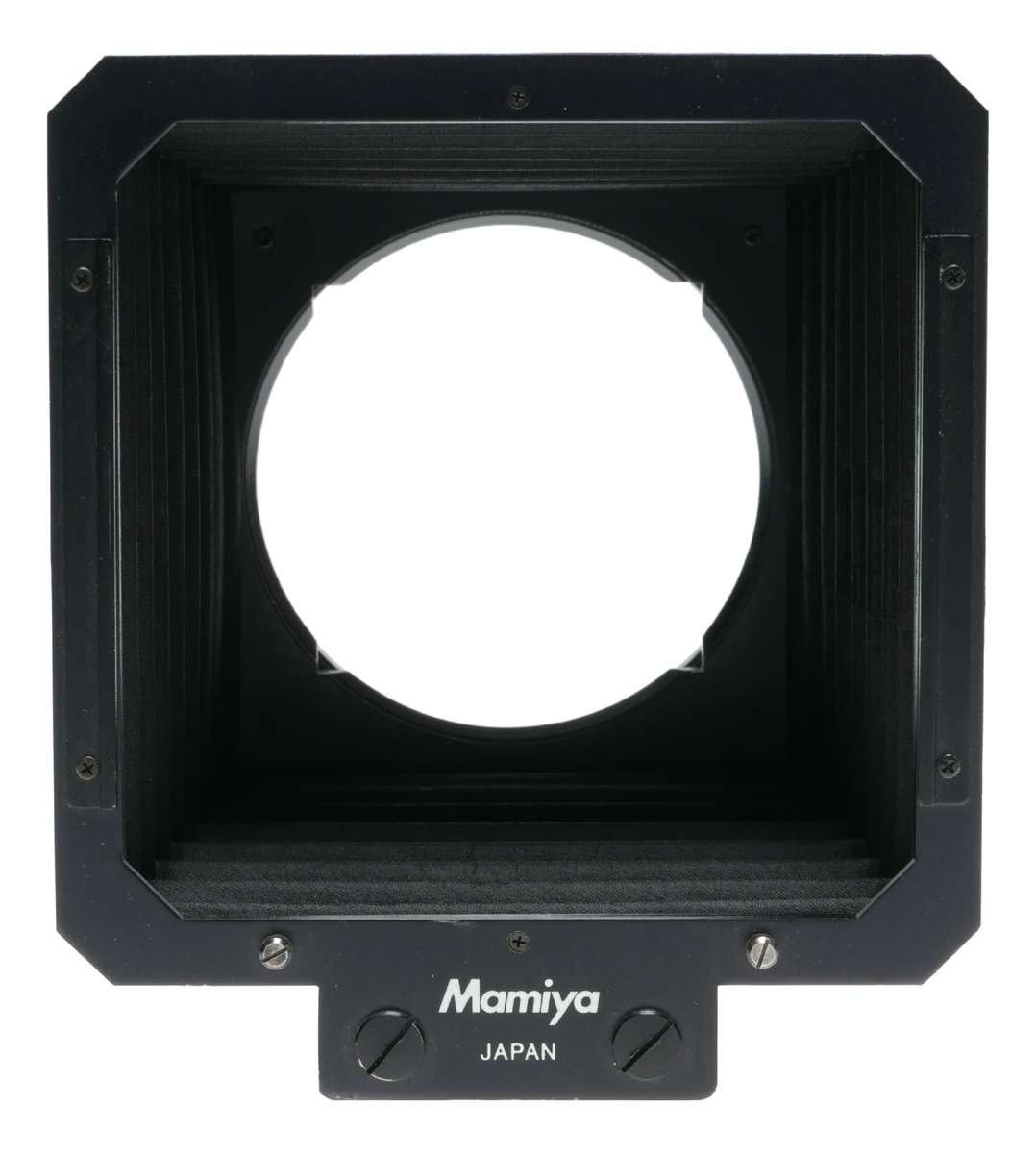 Mamiya Bellows lens hood compendium lens attachment accessory