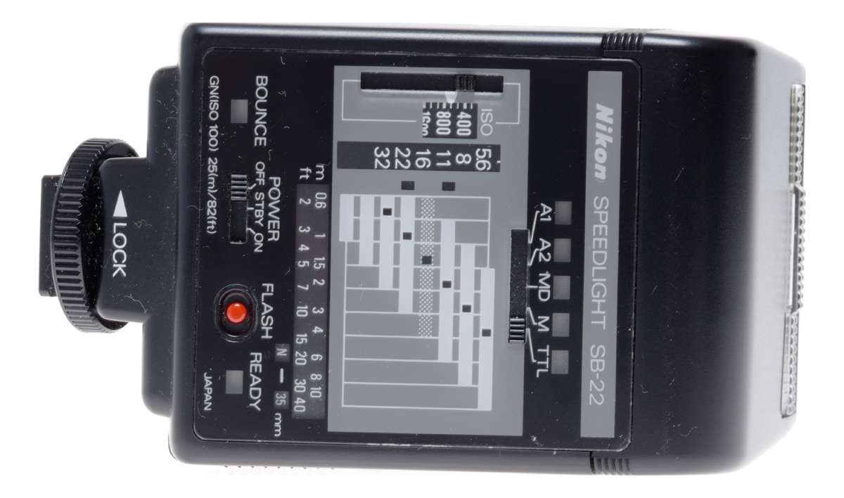 Nikon SB-22 Speedlight Hot Shoe Camera Flash Unit