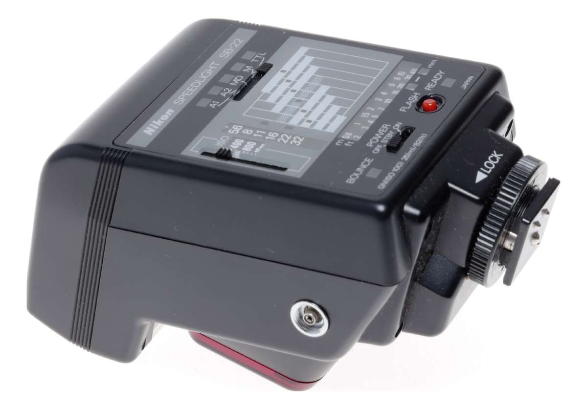 Nikon SB-22 Speedlight Hot Shoe Camera Flash Unit