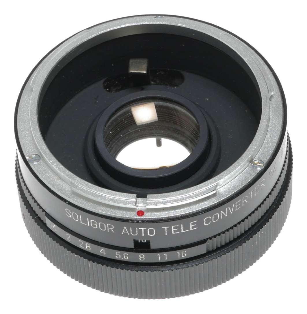 Canon FD Soligor Auto Tele converter 2x to fit canon SLR camera lens